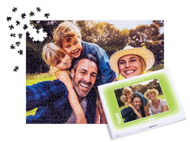 Your family pictures on a puzzle