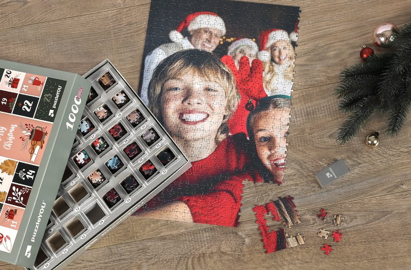 Personalized Jigsaw Advent Calendar