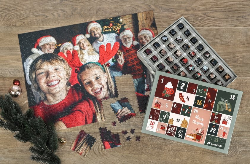 Personalized Jigsaw Advent Calendar