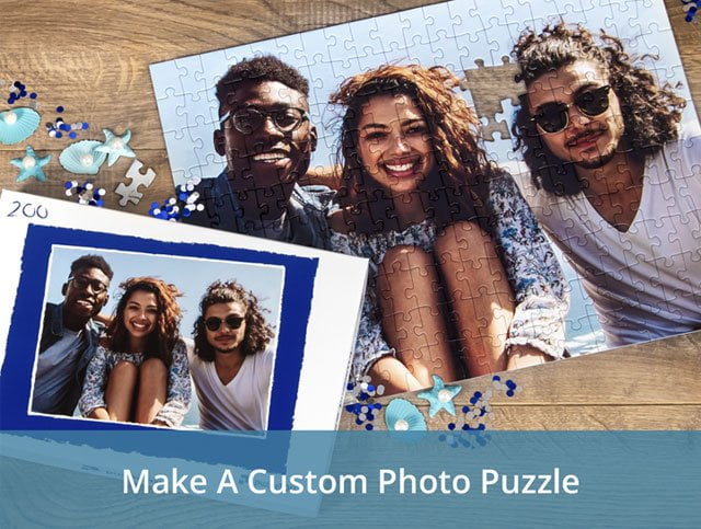 make a custom photo puzzle