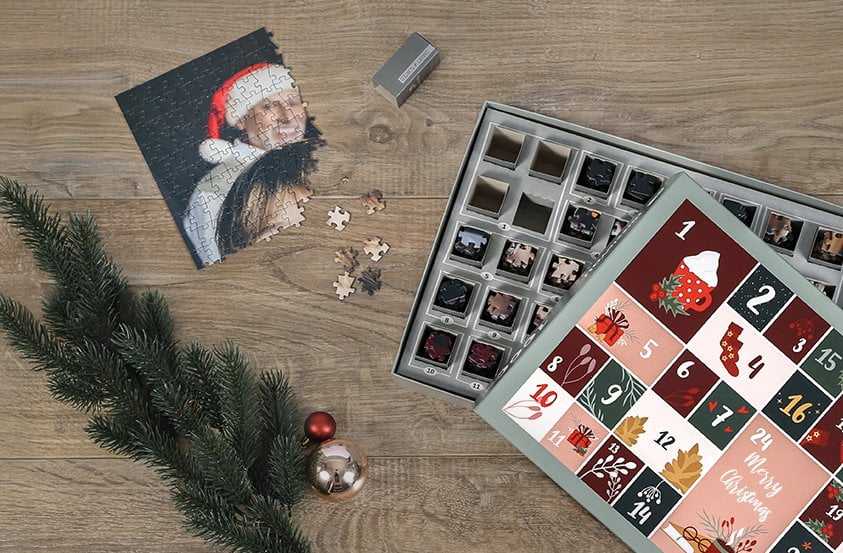 Personalized Jigsaw Advent Calendar