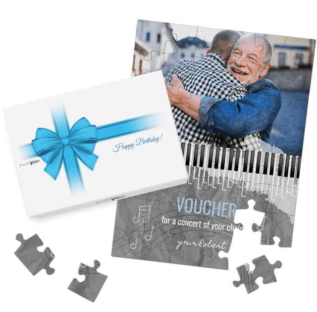 Gift Voucher Puzzle for special occasions
