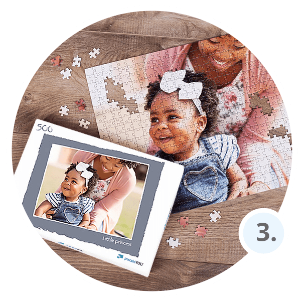 How to make personalized photo puzzle - Step 3